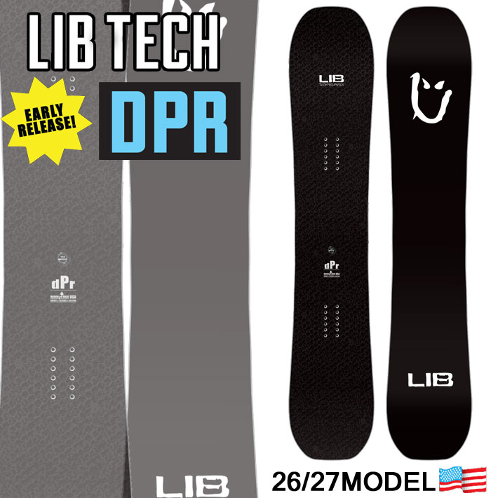 EARLY MODEL 26-27 LIB TECH リブテック スノーボード DPR 147cm 150cm
