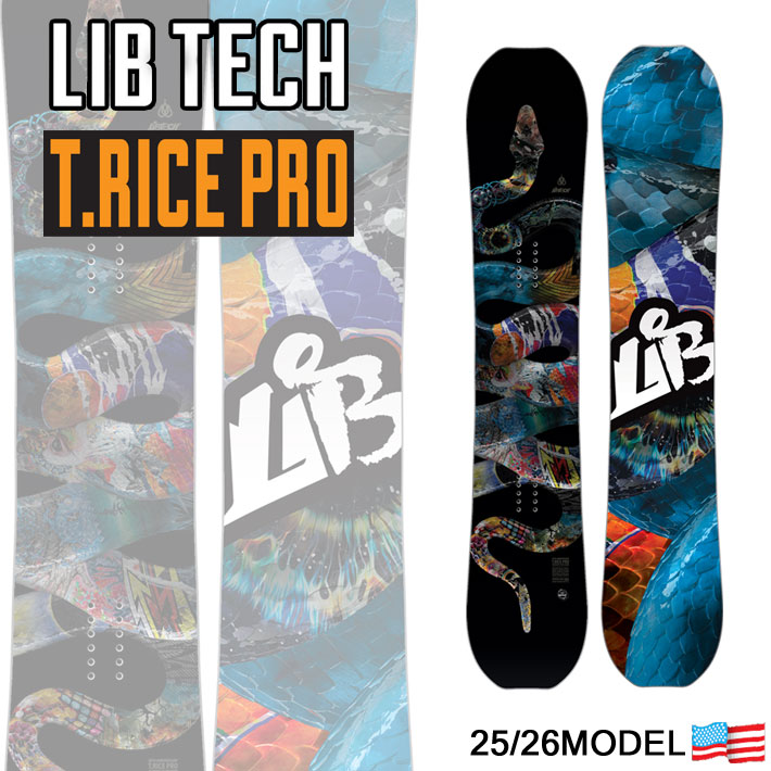 Lib Tech リブテック T.RICE PRO 150cm スノーボード Lib Tech T. Rice Pro Snowboard | Lib Tech 2025-2026