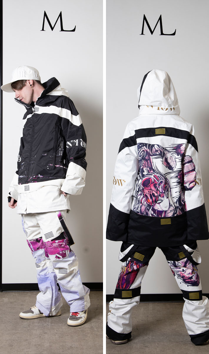 話題の行列 MARQLEEN 早期予約 ジャケット ギャラクシー マークリーン 25-26 スノーボード