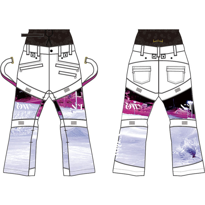 早期予約 25-26 マークリーン ギャラクシー パンツ GALAXXXY PANTS MQ06500 スノーボードウェア ユニセックス 125／995／005／007／997 MARQLEEN | MARQLEEN | 03