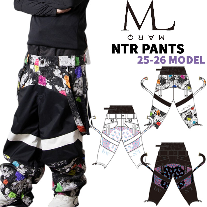 MARQLEEN（マークリーン） 25-26 エヌティーアール パンツ NTR PANTS
