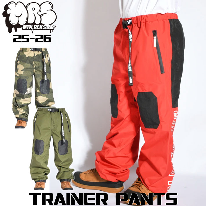 25-26 マウンテンロックスター ウェア Mtn. Rock Star TRAINER PANTS