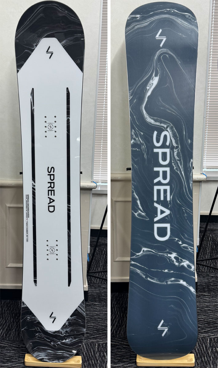 154cm ラスト1本！ 25-26 SPREAD スノーボード グラトリ BX SNOWBOARD