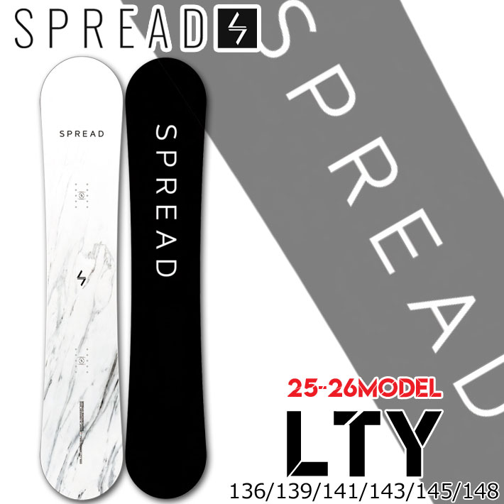 動画 25-26 SPREAD スノーボード LTY エルティーワイ SNOWBOARD