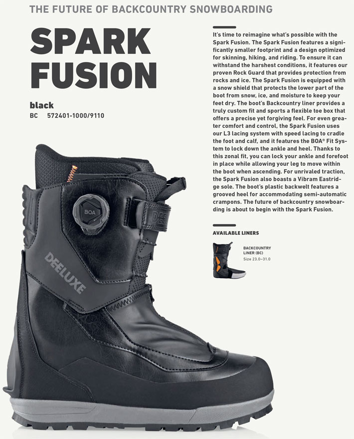 DEELUXE（ディーラックス） 25-26 DEELUXE ブーツ SPARK FUSION