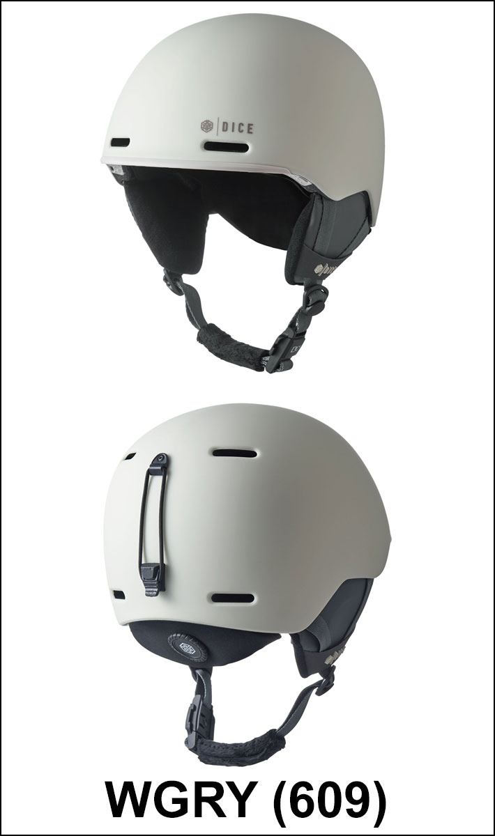Dice ヘルメット(1度のみ使用)　Lサイズ ヘルメット スノー DICE ダイス スノー 最軽量 メンズ レディース