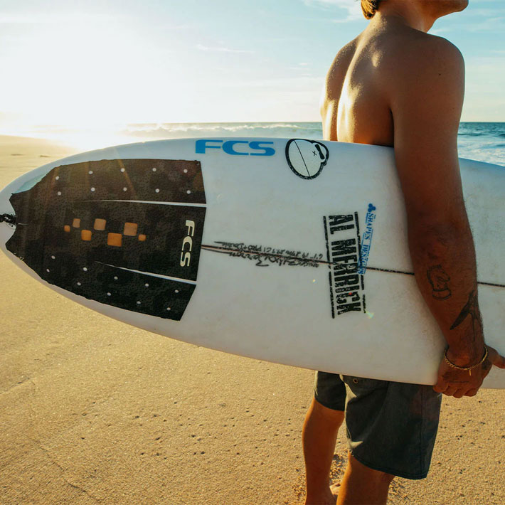 FCS デッキパッド BARRON MAMIYA SIGNATURE サーフトラクション バロン