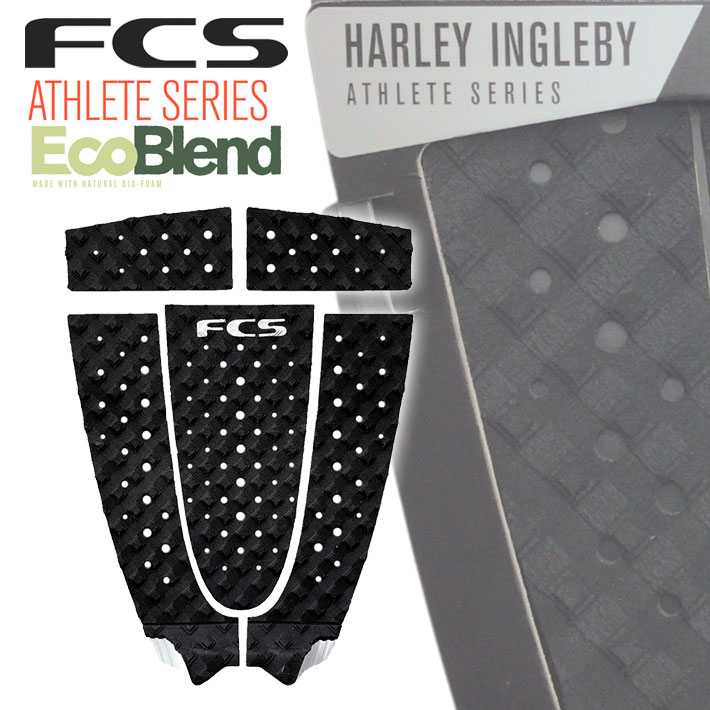FCS デッキパッド Harley Ingleby Eco Mid サーフトラクション