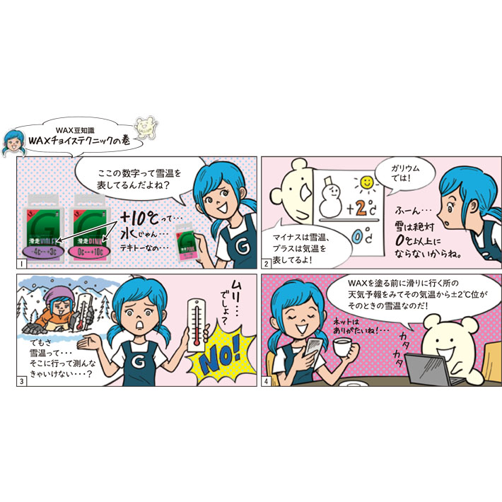 GALLIUM（ガリウム） ワックス フッ素不使用レース用トップワックス