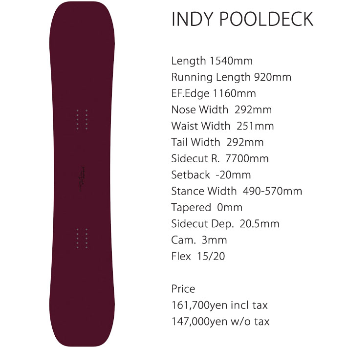 genten 予約商品 25-26 GENTEMSTICK ゲンテンスティック INDY