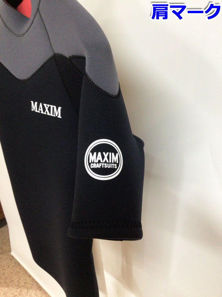 ラスト1点のみ！follows限定 2025 MAXIM マキシム ウェットスーツ S/S