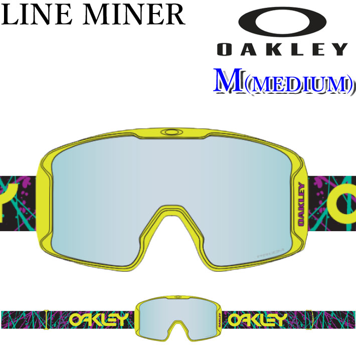 OAKLEY（オークリー） 25-26 ゴーグル LINE MINER M GOGGLE oo7093-94