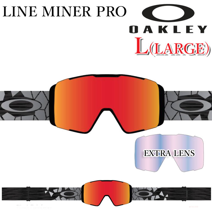 OAKLEY 25-26 ゴーグル オークリー LINE MINER PRO L 7143A-14