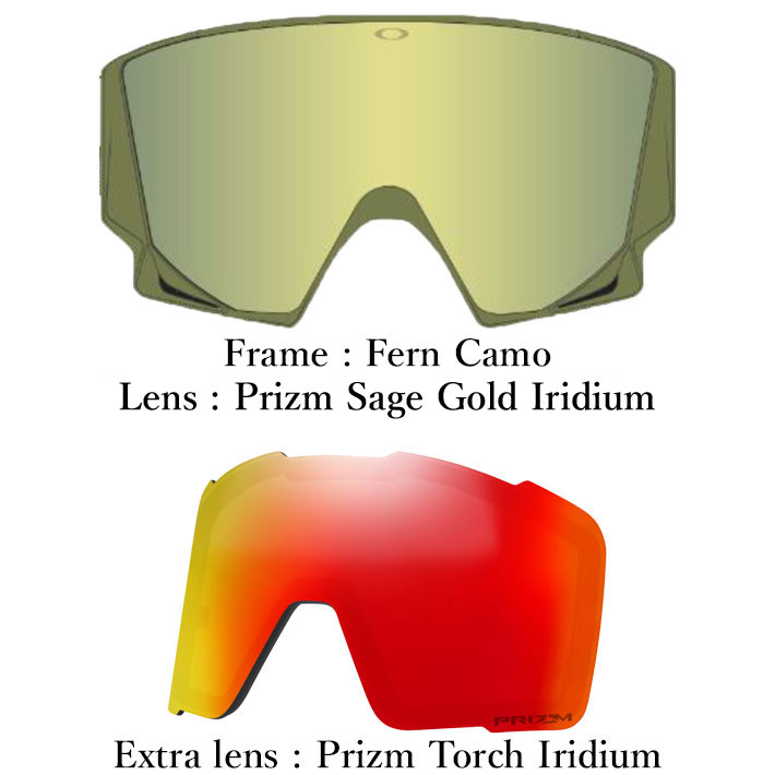 OAKLEY（オークリー） 25-26 ゴーグル FLOW SCAPE L GOGGLE oo7145A-19
