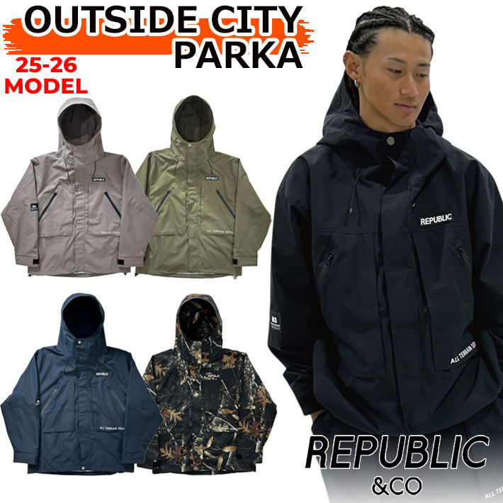 25-26 REPUBLIC & CO ウェア リパブリック OUTSIDE CITY PARKA