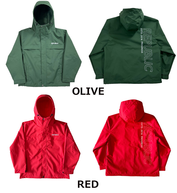 予約商品] 25-26 REPUBLIC & CO ウェア リパブリック PARKLIVE