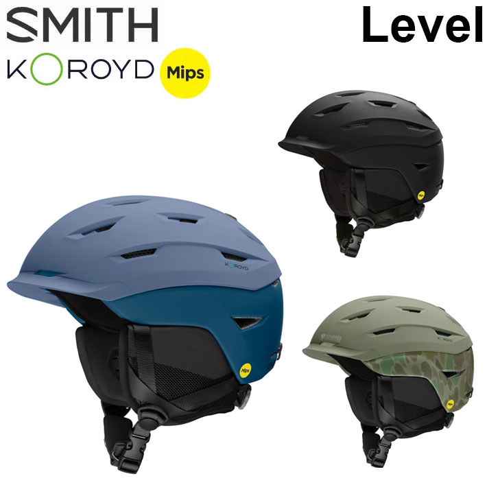 SMITH（スミス） 25-26 SMITH ヘルメット Level レベル MIPS US FIT