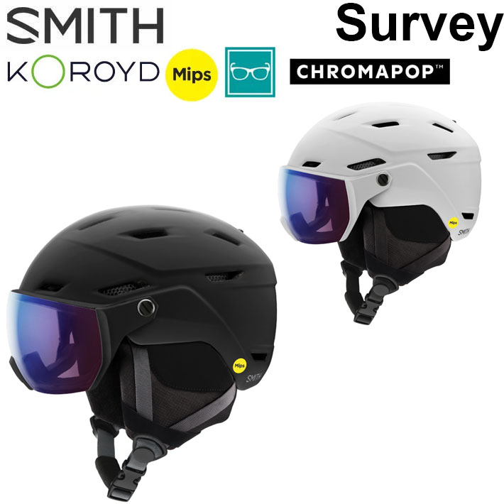 SMITH Survey スミス サーベイ ヘルメット SMITH（スミス） 25-26 SMITH ヘルメット Survey サーベイ MIPS US FIT