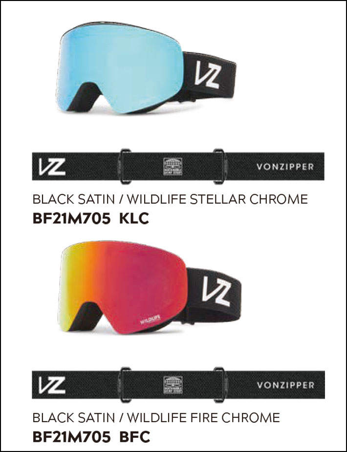 VONZIPPER ゴーグル ジャパンフィット □ VONZIPPER □ 2023-24 MACH VFS - JAPAN FIT 正規品 / BLACK STAIN