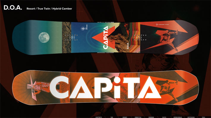 CAPiTA 予約商品 26-27 CAPITA スノーボード キャピタ DOA ディーオー