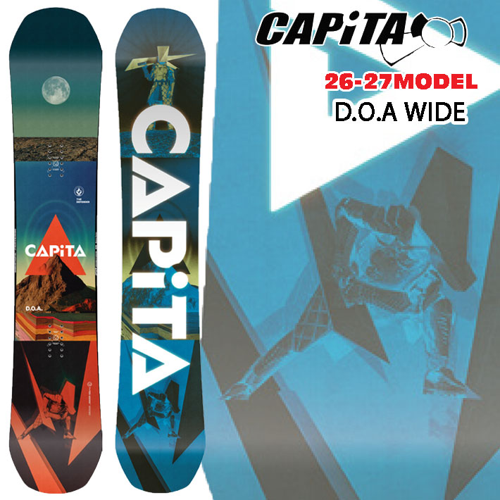 CAPiTA 予約商品 26-27 CAPITA スノーボード キャピタ DOA WIDE