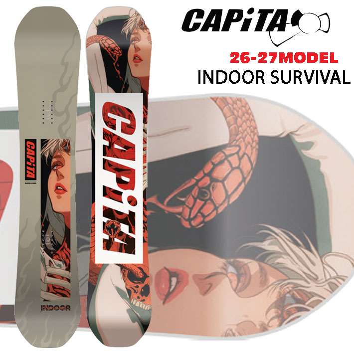CAPITAスノーボードインドアサバイバル2025　 CAPiTAインドアサバイバルスノーボード2026 CAPiTA Snowboards | JP