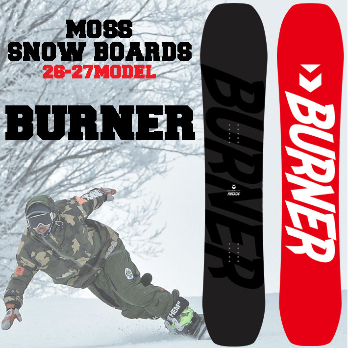 モス（MOSS） 予約商品 26-27 MOSS スノーボード BURNER 149cm 156cm 