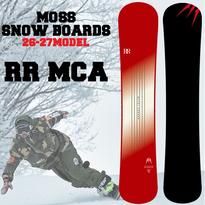 モス（MOSS） 予約商品 26-27 MOSS スノーボード REVOLVER RR MCA