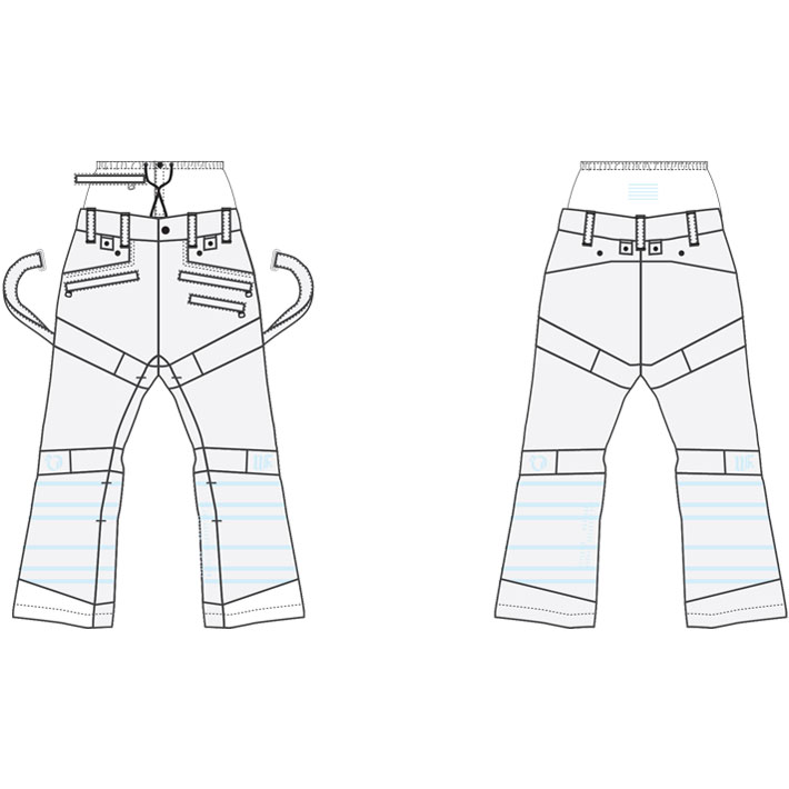 予約商品 26-27 マークリーン ギャラクシー パンツ スリーエル GALAXXXY PANTS 3L MQ07501 スノーボードウェア ユニセックス 503／403／703／003／993の画像