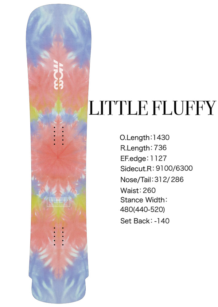モス（MOSS） 予約商品 26-27 MOSS SNOWSTICK パウダーボード LITTLE