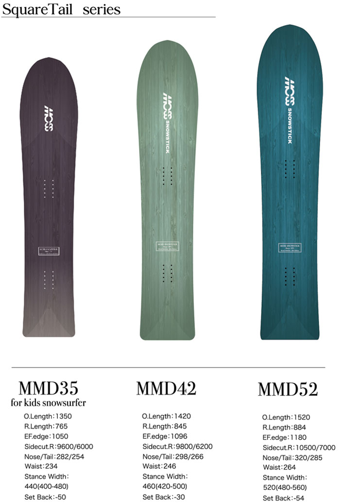 genten（ゲンテン） 予約商品 26-27 MOSS SNOWSTICK パウダーボード