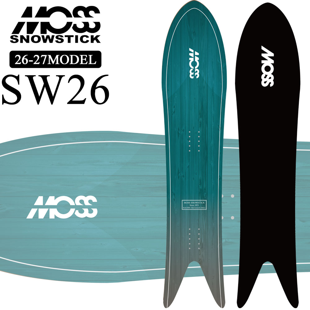 genten（ゲンテン） 予約 26-27 MOSS SNOWSTICK パウダーボード SW26
