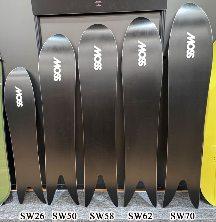 モス（MOSS） 予約商品 26-27 MOSS SNOWSTICK パウダーボード SW58