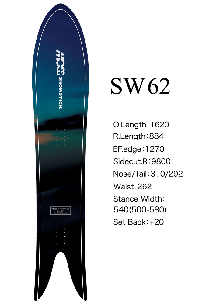 genten（ゲンテン） 予約商品 26-27 MOSS SNOWSTICK パウダーボード