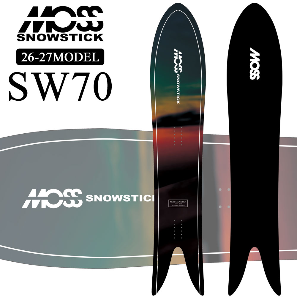 genten（ゲンテン） 予約商品 26-27 MOSS SNOWSTICK パウダーボード