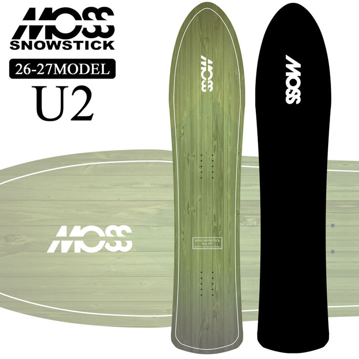 genten（ゲンテン） 予約 26-27 MOSS SNOWSTICK パウダーボード U2