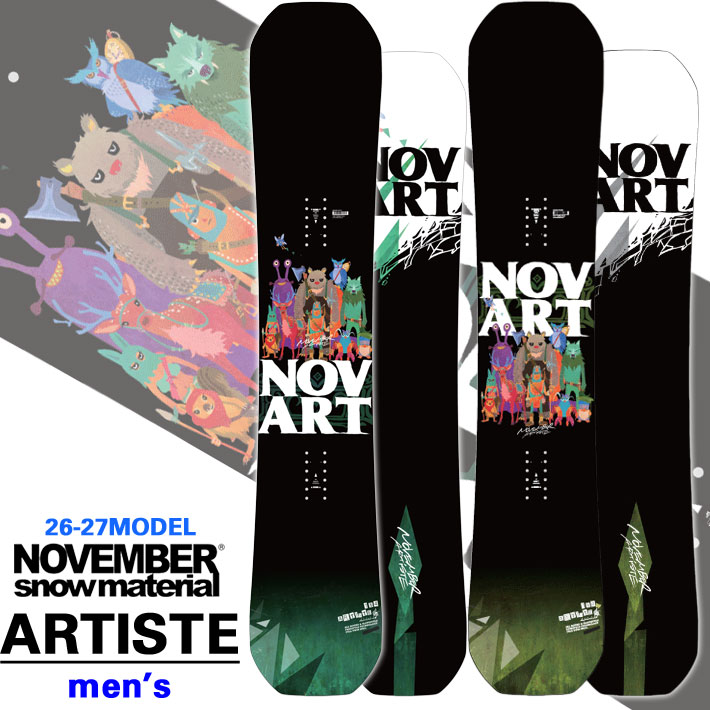 NOVEMBER（ノベンバー） 予約26-27 NOVEMBER スノーボード SNOWBOARD