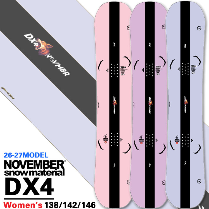 NOVEMBER（ノベンバー） 予約 26-27 NOVEMBER スノーボード SNOWBOARD
