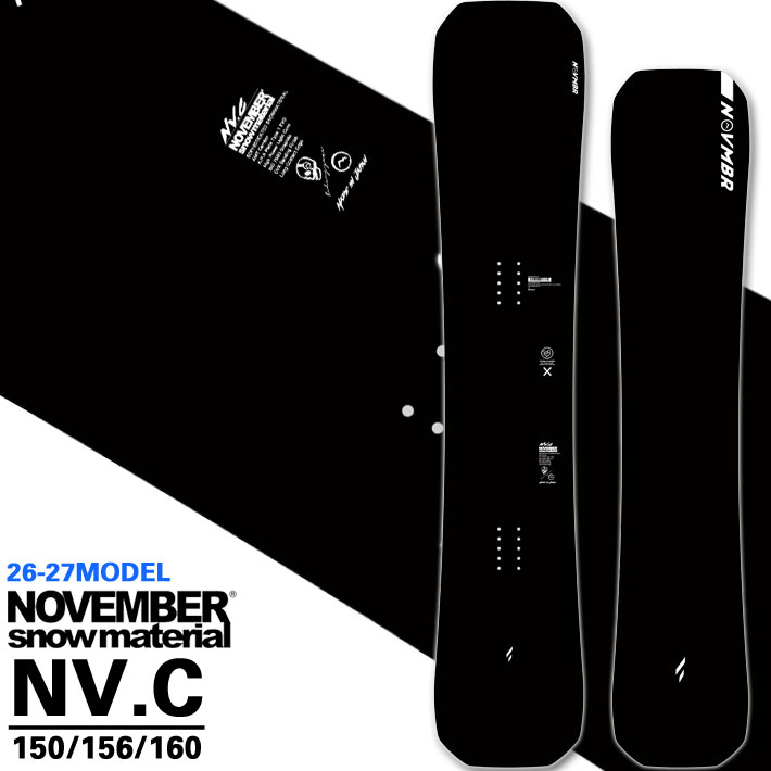 NOVEMBER（ノベンバー） 予約 26-27 NOVEMBER スノーボード SNOWBOARD