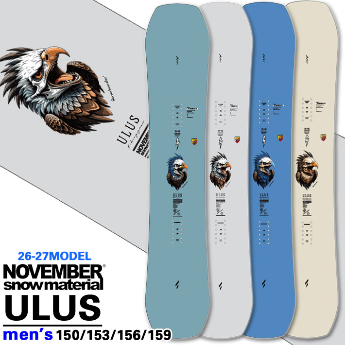 NOVEMBER（ノベンバー） 予約 26-27 NOVEMBER スノーボード SNOWBOARD