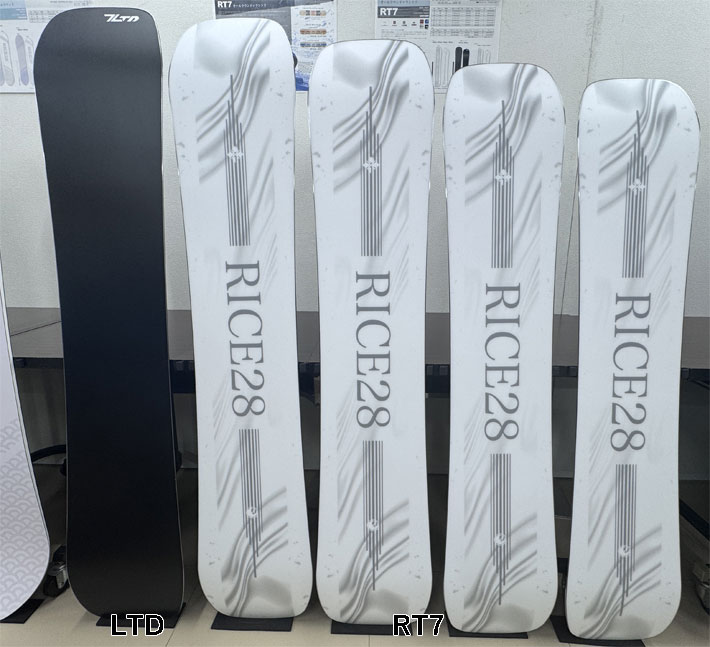 RICE28 予約 26-27 ライス 28 スノーボード RT7 LTD アールティー