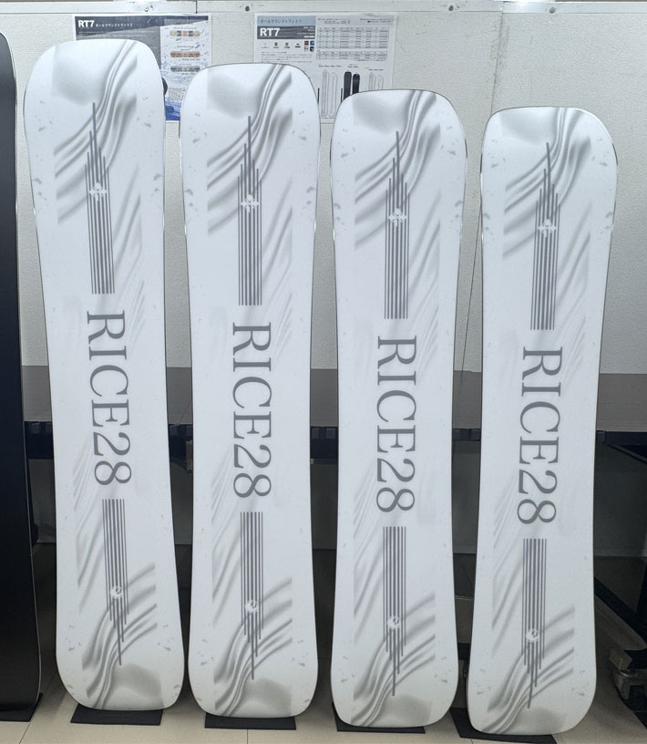 RICE28 予約 26-27 ライス 28 スノーボード RT7 アールティー セブン