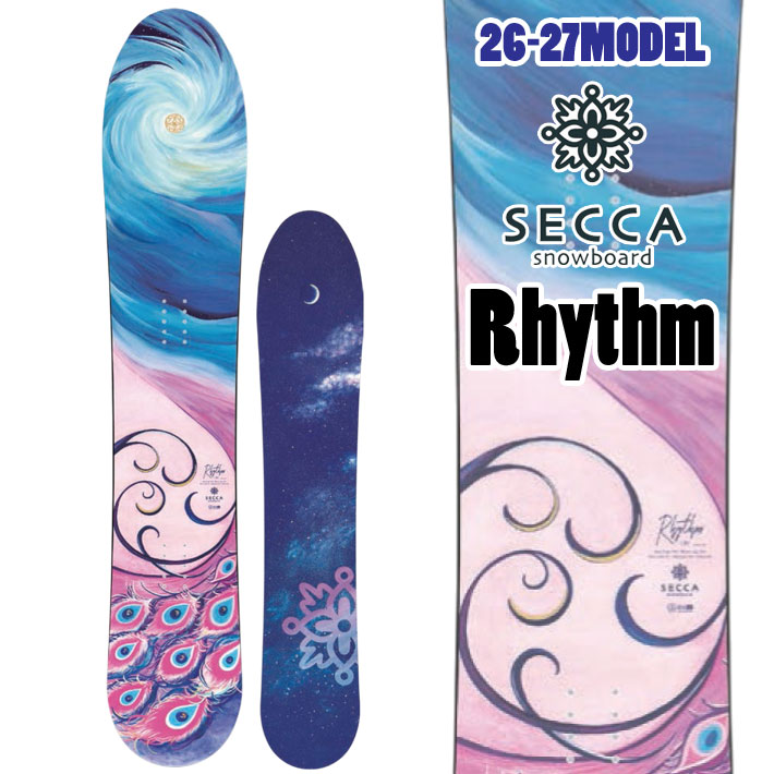 予約 26-27 セッカ スノーボード Secca Rhythm リズム 149cm 佐々木