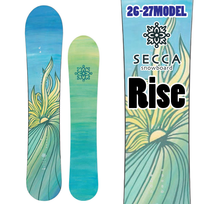 予約 26-27 セッカ スノーボード Secca Rise ライズ 144cm 148cm 152cm