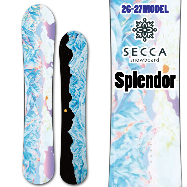 スノーボード 板 レディース 予約 26-27 セッカ スノーボード Secca Splendor スプレンダー 149cm