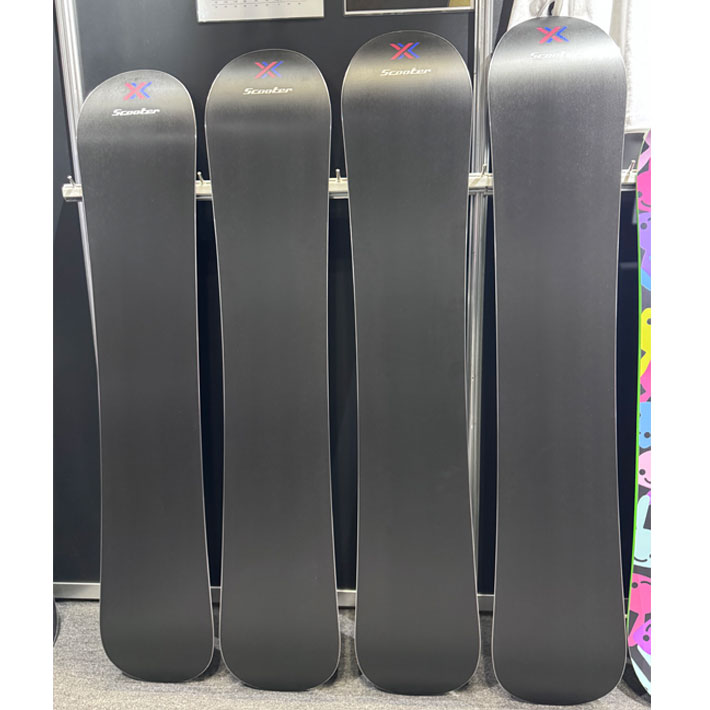 【2×6ホール】約155cm SCOOTER スノーボード ブラック Scooter（スクーター） 予約 26-27 スノーボード SCOOTER XX ダブル