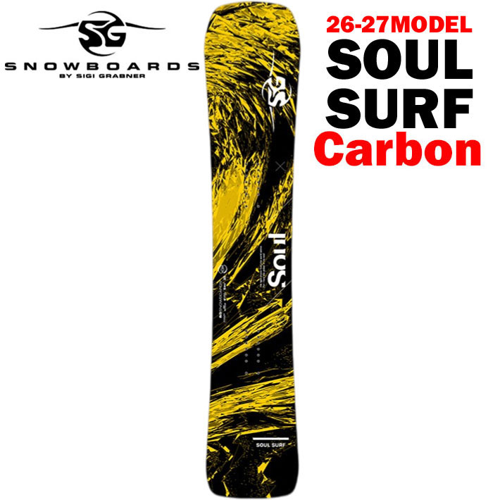 予約 26-27 SG スノーボード エスジー SNOWBOARDS SOUL SURF 164cm SP