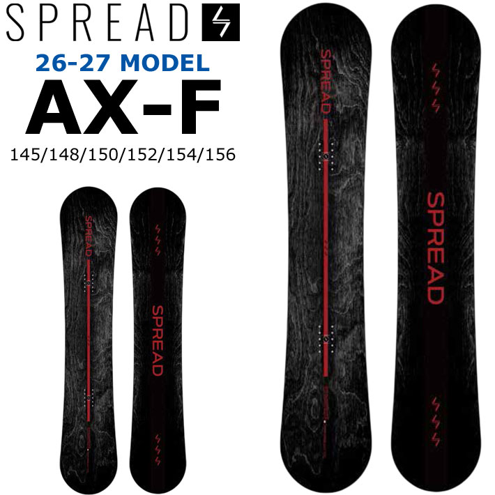 予約 26-27 スプレッド スノーボード SPREAD AX-F SNOWBOARD エー