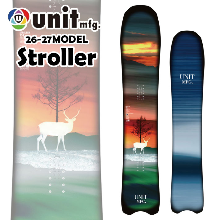 予約 26-27 ユニット スノーボード Unit Stroller ストローラー 149cm