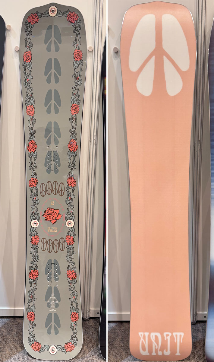 予約 26-27 ユニット スノーボード Unit Warlock ウォーロック 162cm